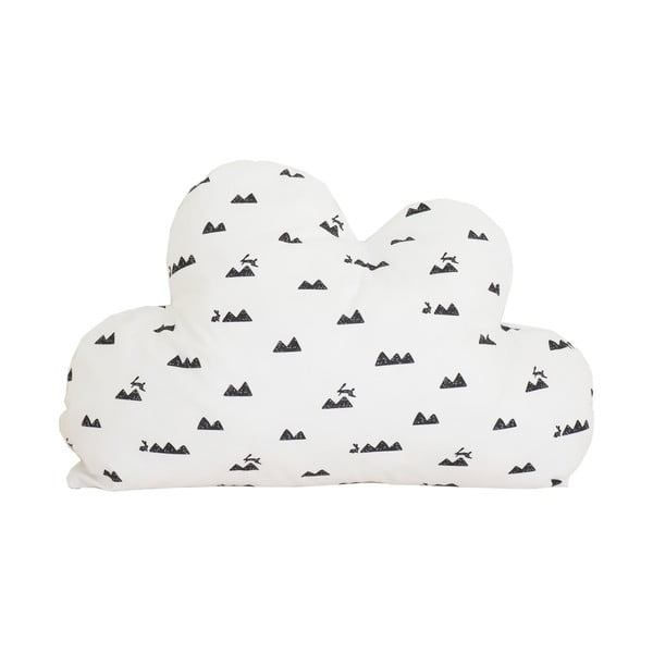 Mountain and Rabbits felhő alakú párna, 55 x 40 cm - So Homely
