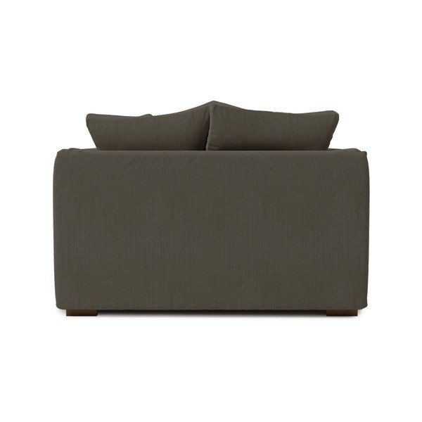 Sötétszürke kordbársony fotel Comfy – Scandic-image-3