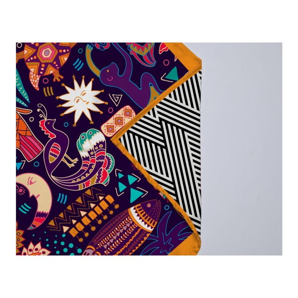 Electric Animals női kendő, 80 x 140 cm - Madre Selva-image-2