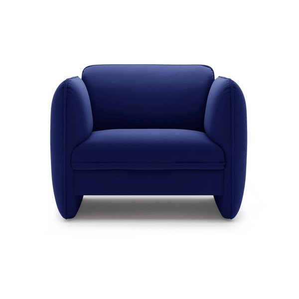 Kék bársony fotel Georgia – Micadoni -image-2