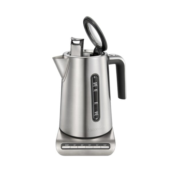 Ezüstszínű rozsdamentes acél vízforraló 1.7 l President – Tescoma-image-1