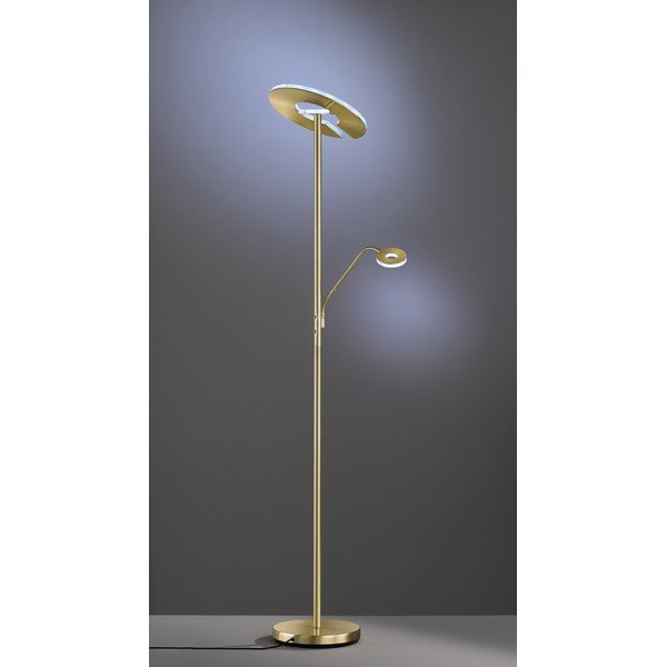 Aranyszínű LED dimmelhető állólámpa (magasság 180 cm) Dent – Fischer & Honsel-image-4