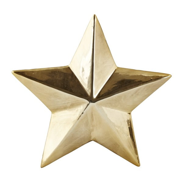 Ceramic Gold dekoratív csillag, 3,5 cm - KJ Collection