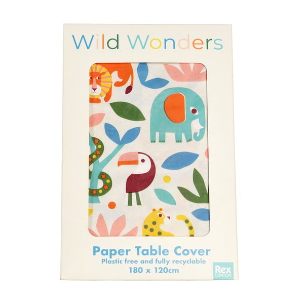 Papír asztalterítő 120x180 cm Wild Wonders – Rex London-image-3