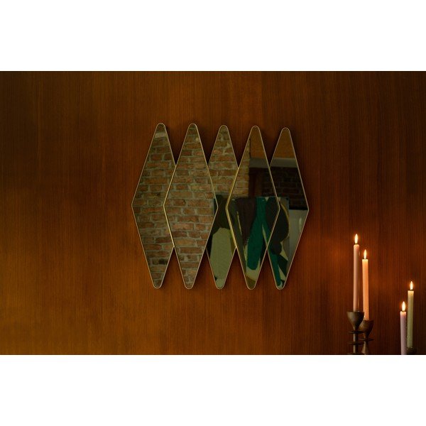 Fali tükör 77x70 cm Kyoko – Dutchbone-image-2