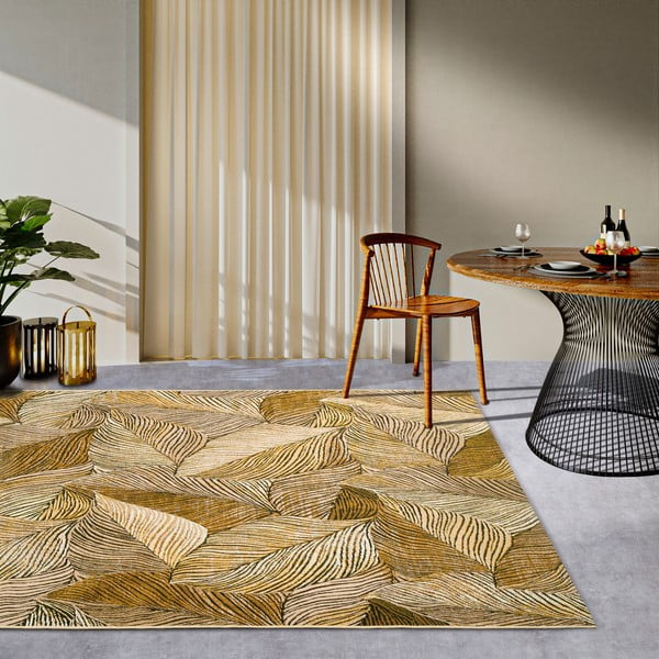 Aranyszínű kültéri szőnyeg 200x285 cm Eugene – Villeroy&Boch-image-1