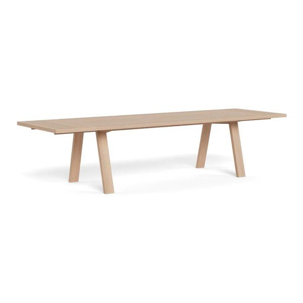 Furnérozott bővíthető étkezőasztal 100x220 cm Lamberth – Actona-image-2