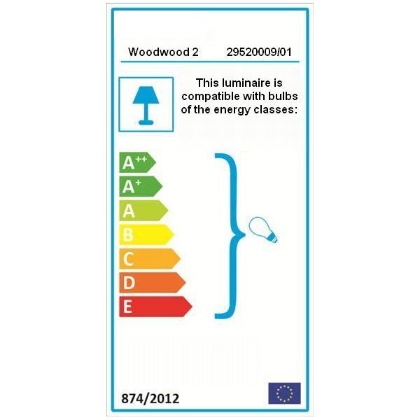 Eigen fehér állólámpa, natúr fa szerkezettel - Woodman-image-1