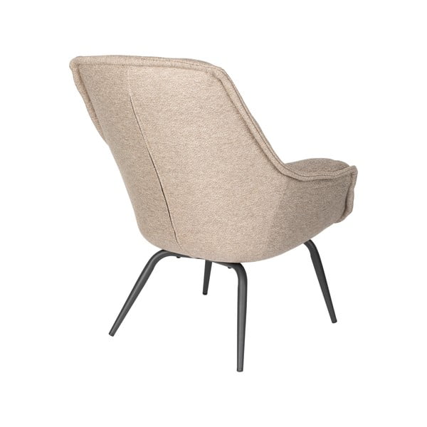 Bézs fotel Comfortable – White Label-image-4