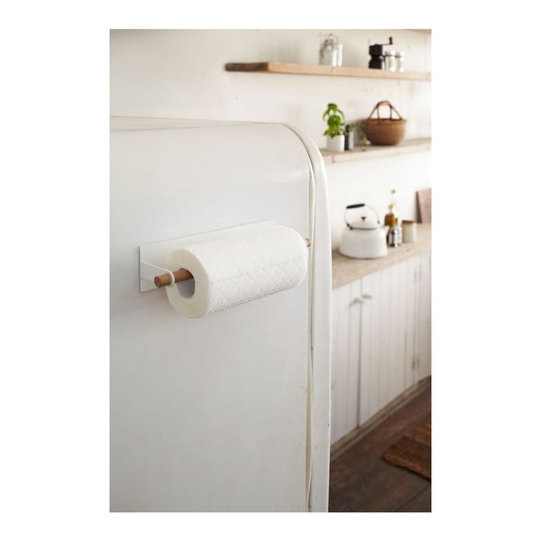 Tosca fehér mágneses papírtörlő tartó - YAMAZAKI-image-1