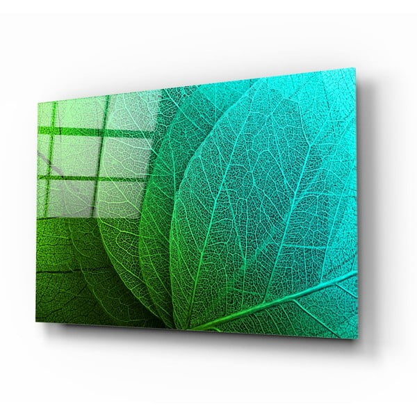 Green Leaf üvegezett kép - Insigne