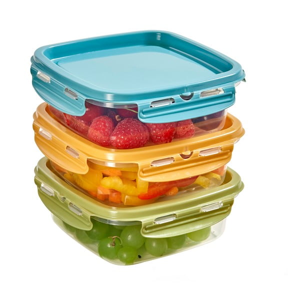 Élelmiszertartó doboz szett 3 db-os Snipslock – Snips