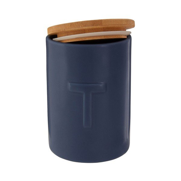 Fenwick sötétkék teatartó bambusz fedéllel - Premier Housewares-image-2