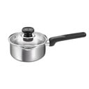 Indukciós tűzhelyhez alkalmas rozsdamentes acél lábas fedővel 1,25 l Brava – Tescoma