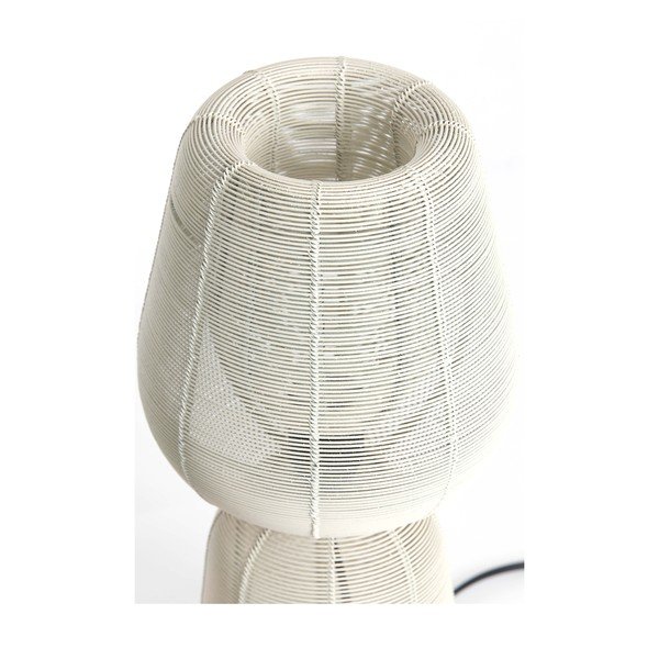 Krémszínű asztali lámpa (magasság 42 cm) Aboso – Light & Living-image-1