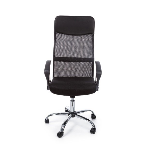 Fekete kárpitozott irodai szék Dakar – Yes Everyday-image-2