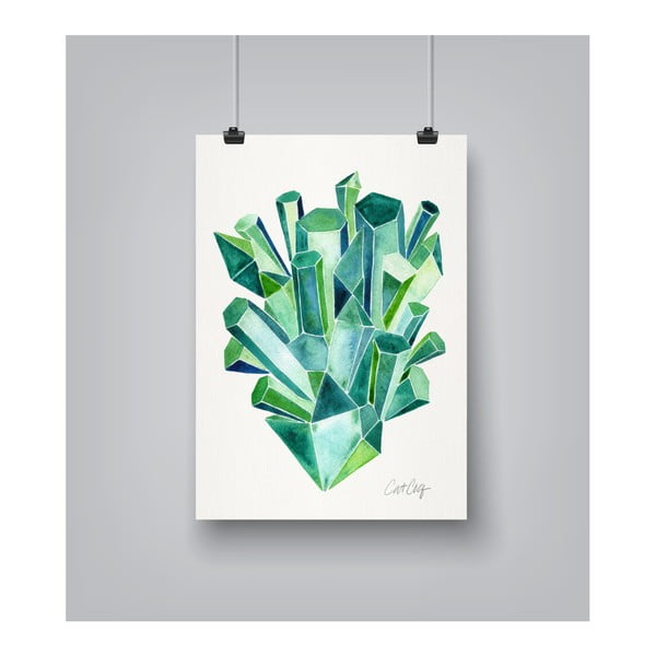 Emeralds by Cat Coquillette 30 x 42 cm-es plakát