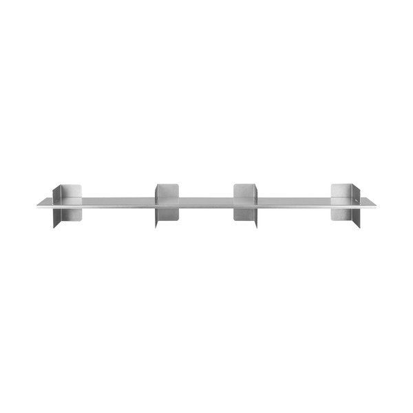 Ezüstszínű fém fali polc 120 cm Tivo – noo.ma-image-2