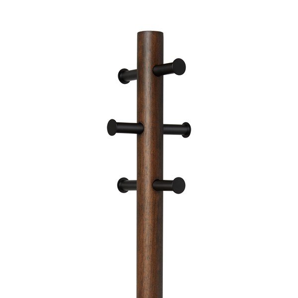 Fekete-natúr színű kaucsukfa fogas Pillar – Umbra-image-4
