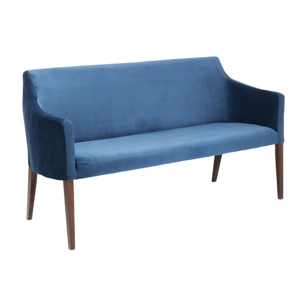 Bench Mode Velvet kék ülőpad - Kare Design