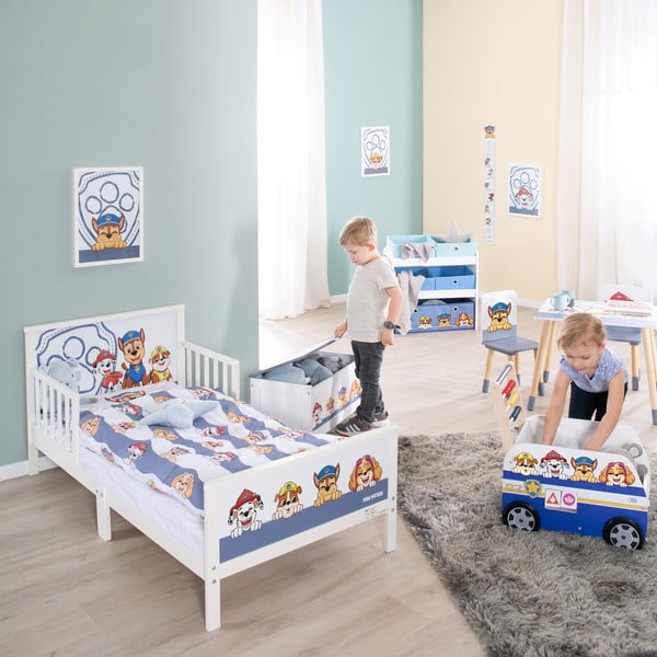Fehér-kék gyerekágy 70x140 cm Paw Patrol – Roba-image-2