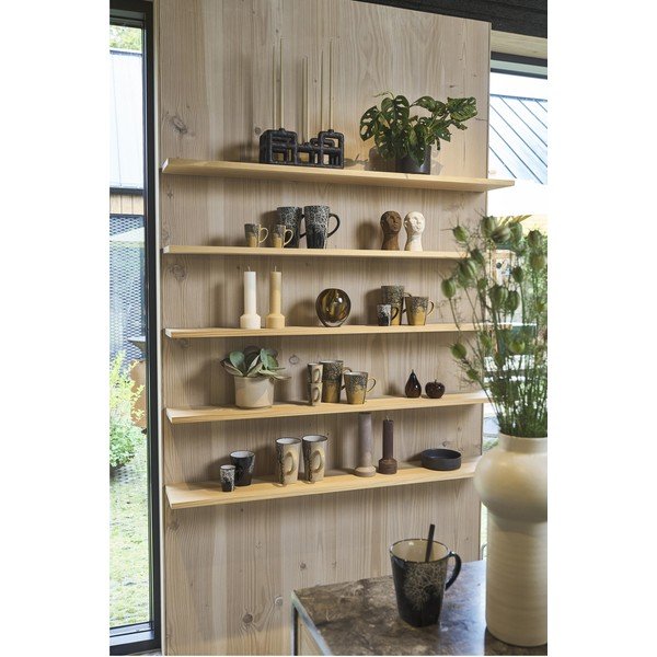 Fekete agyagkerámia eszpresszó bögre szett 4 db-os 100 ml Hela – Villa Collection-image-1