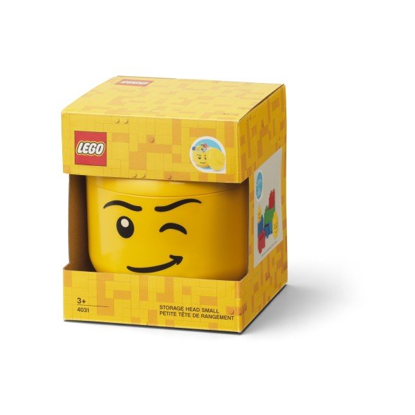 Műanyag gyerek tárolódoboz Head – LEGO®-image-1