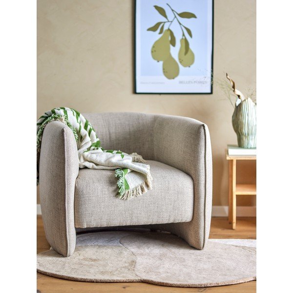 Bézs fotel Bacio – Bloomingville-image-1