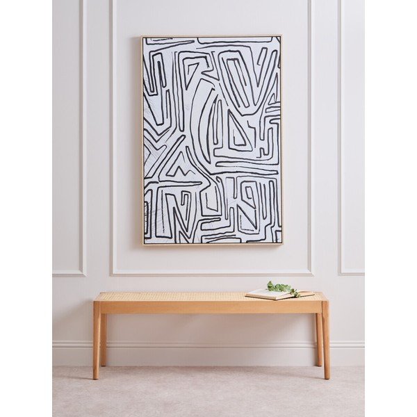Keretezett-vászon kép 83x123 cm Astratto – Premier Housewares-image-2