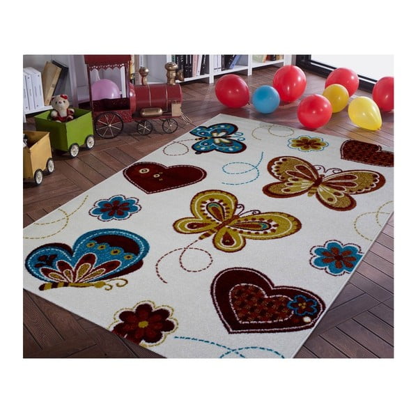 Butterflies & Hearts szőnyeg, 150 x 230 cm