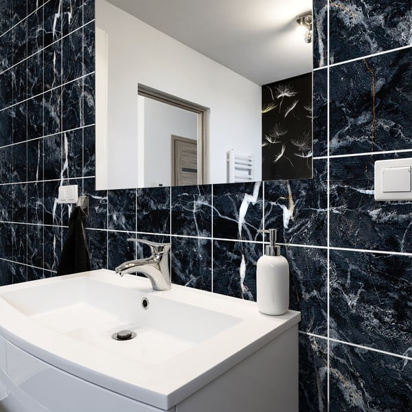 Csempematrica szett 24 db-os 15x15 cm Marble Tiles Florencia – Ambiance-image-3