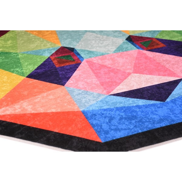 Mosható gyerek szőnyeg ø100 cm Rainbow Panda – Vitaus-image-2