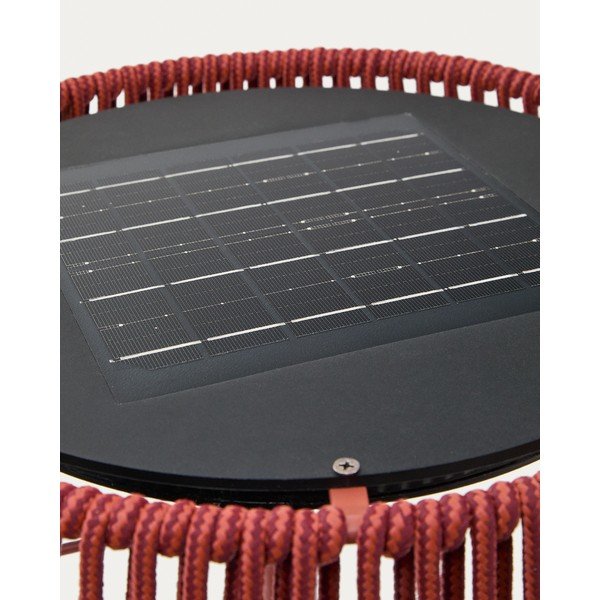 Napelemes LED asztali-hordozható kültéri lámpa ø 33 cm Aldet – Kave Home-image-4