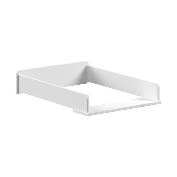 Fehér pelenkázó feltét (alkalmas komód mélysége 57 cm) Amori – Vipack