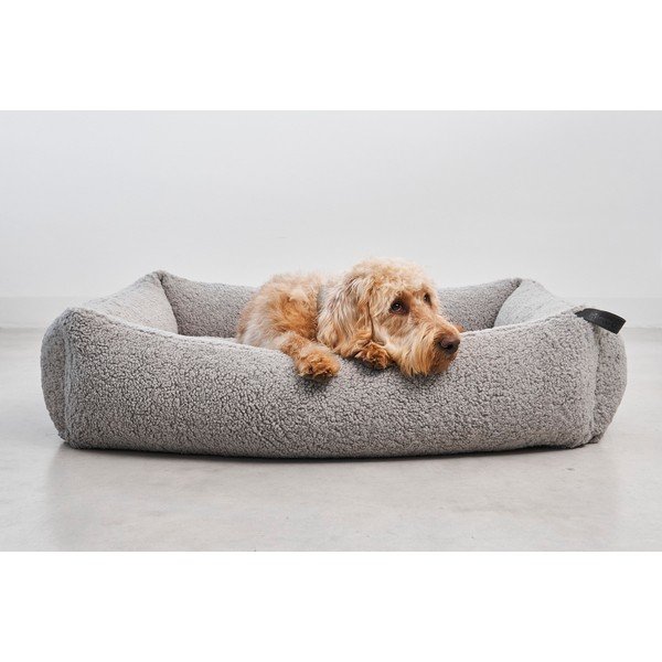 Szürke buklé fekhely kutyáknak 65x80 cm Senso Pebble S/M – MiaCara-image-2