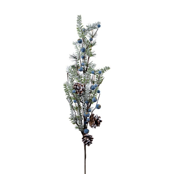Fenyőág és toboz formájú karácsonyi dekoráció, magassága 73 cm - Ego Dekor