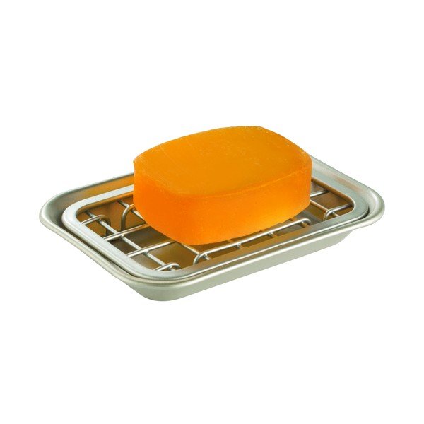 Gia ezüstszínű szappantartó, 14,5 x 10 cm - iDesign-image-2