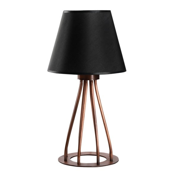 Drill asztali lámpa fekete lámpaburával - Masivworks