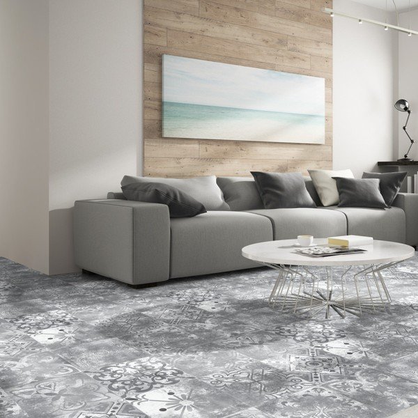 Floor Sticker Aurora padlómatrica, 40 x 40 cm - Ambiance-image-2