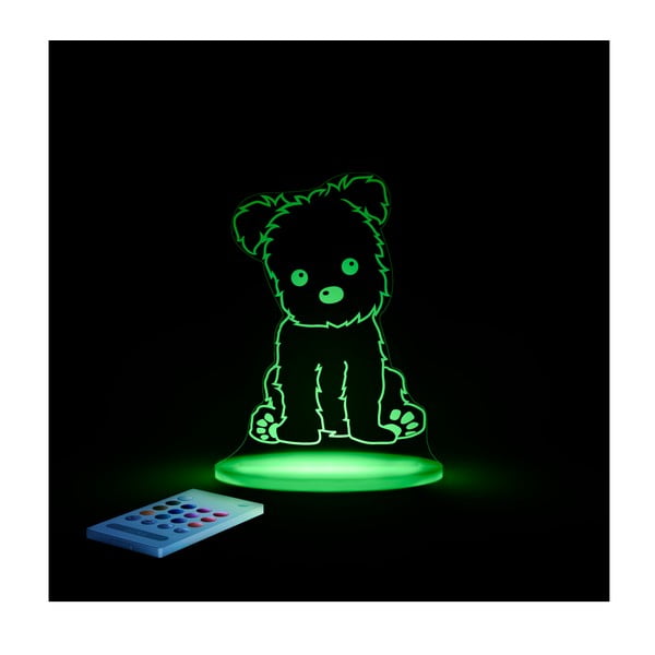 Puppy LED éjjeli lámpa gyerekeknek - Aloka