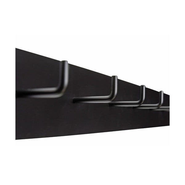 Fekete fém fali fogas Hack – Hübsch-image-2