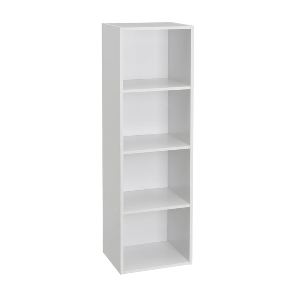 Fehér könyvespolc 30x106x24 cm Cube Casa Selección