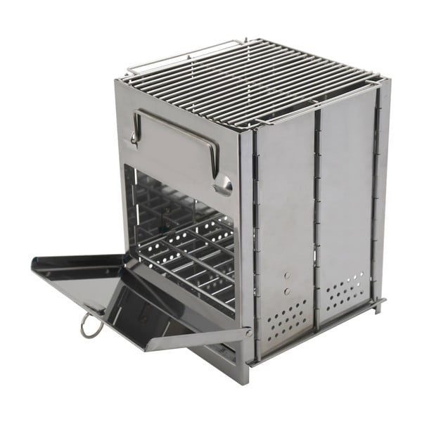 Cube összecsukható fa grillsütő - Cattara-image-3