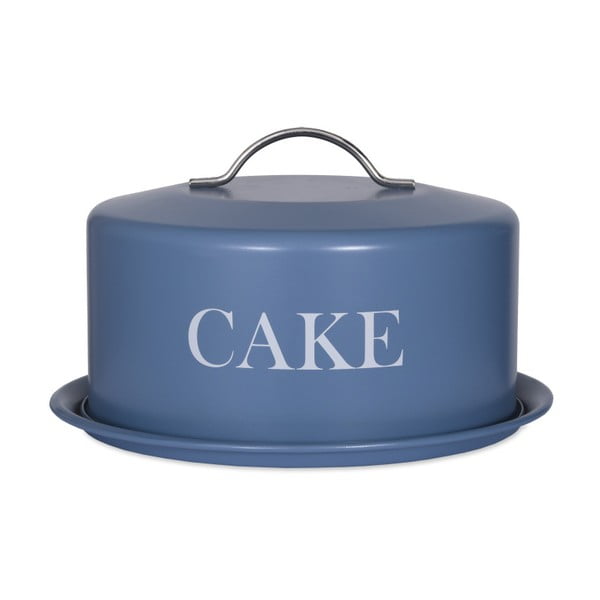 Cake Dome kék tortatartó doboz - Garden Trading
