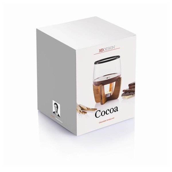Csokoládé fondü készlet, 1 l - XD Design-image-4