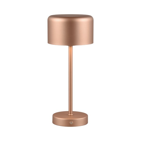 Rézszínű LED szabályozható asztali lámpa (magasság 30 cm) Jeff – Reality-image-1