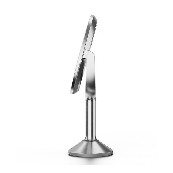 Kozmetikai tükör világítással-nagyítós (ötszörös nagyítás-tízszeres nagyítás) ø 20 cm Trio – simplehuman-image-4