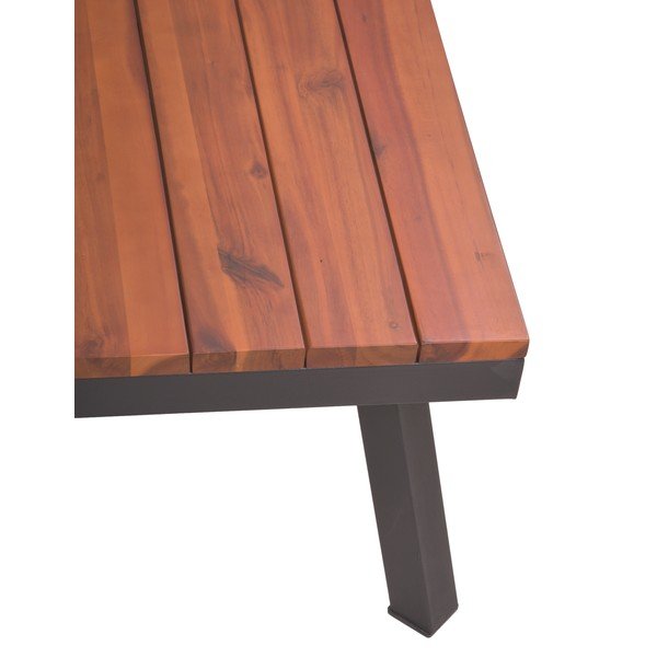 Szürke akácfa négyszemélyes kerti lounge szett Theresa – Garden Pleasure-image-2