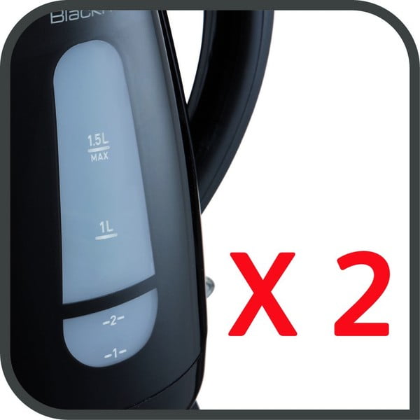 Fekete műanyag vízforraló 1,5 l KO299830 – Tefal-image-1