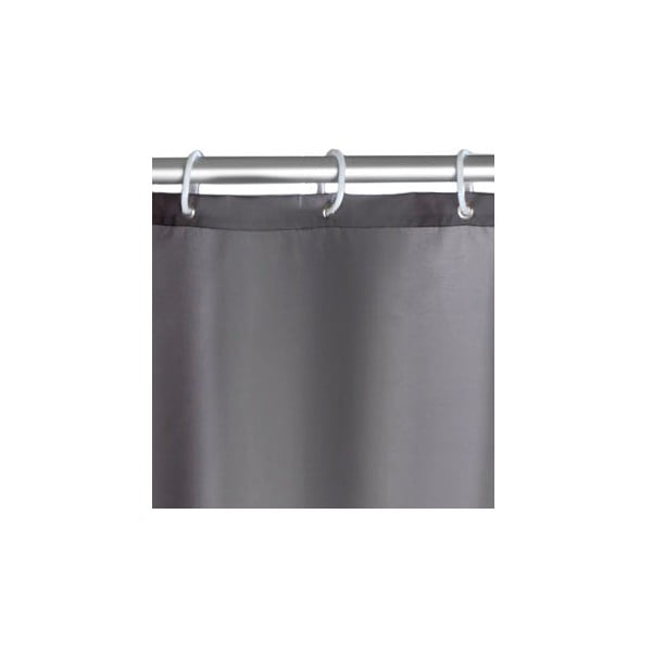 Szürke penészálló zuhanyfüggöny, 180 x 200 cm - Wenko-image-2